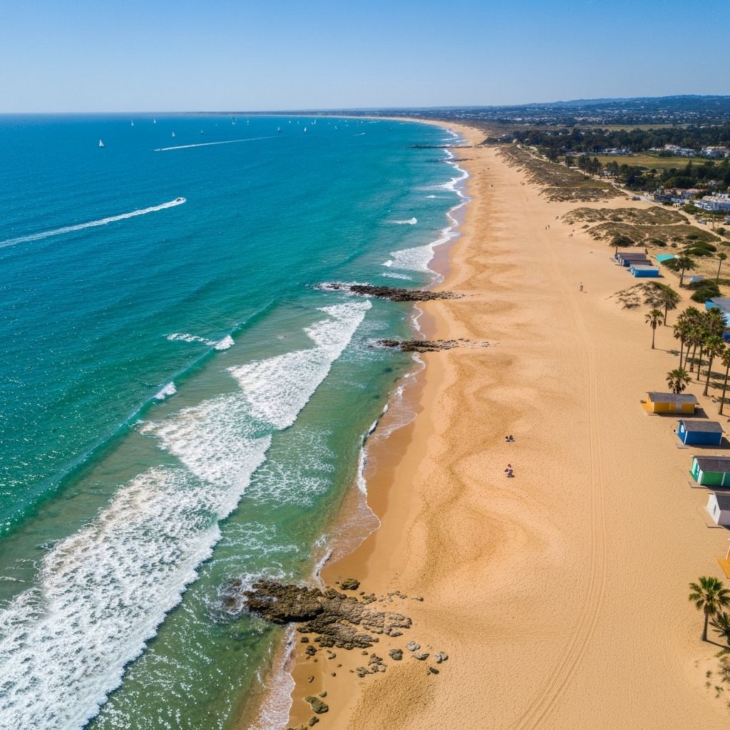 Coastal Beach Aerial